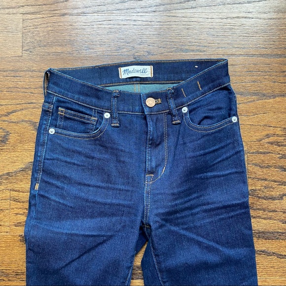 Madewell high riser skinny jeans dark blue - Picture 4 of 5